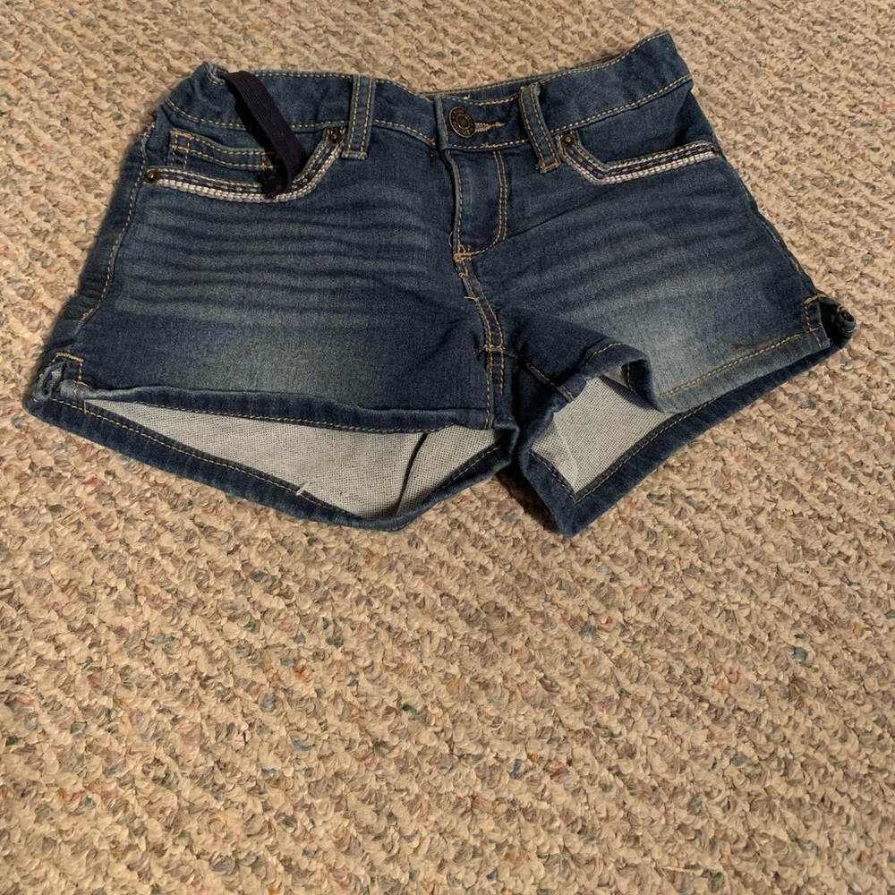 Girls Mudd denim shorts